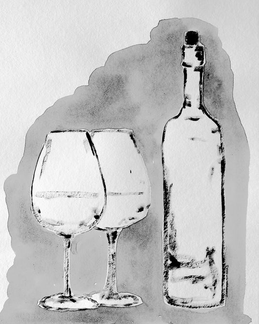 Wine Bottle Duo