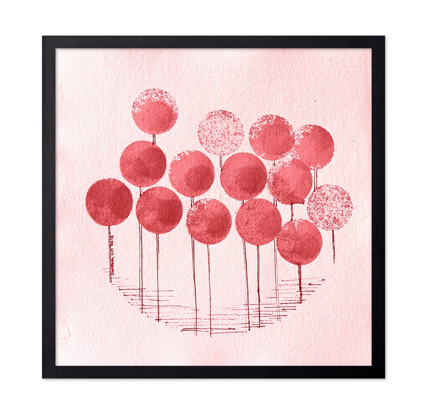 Red Circle Forest