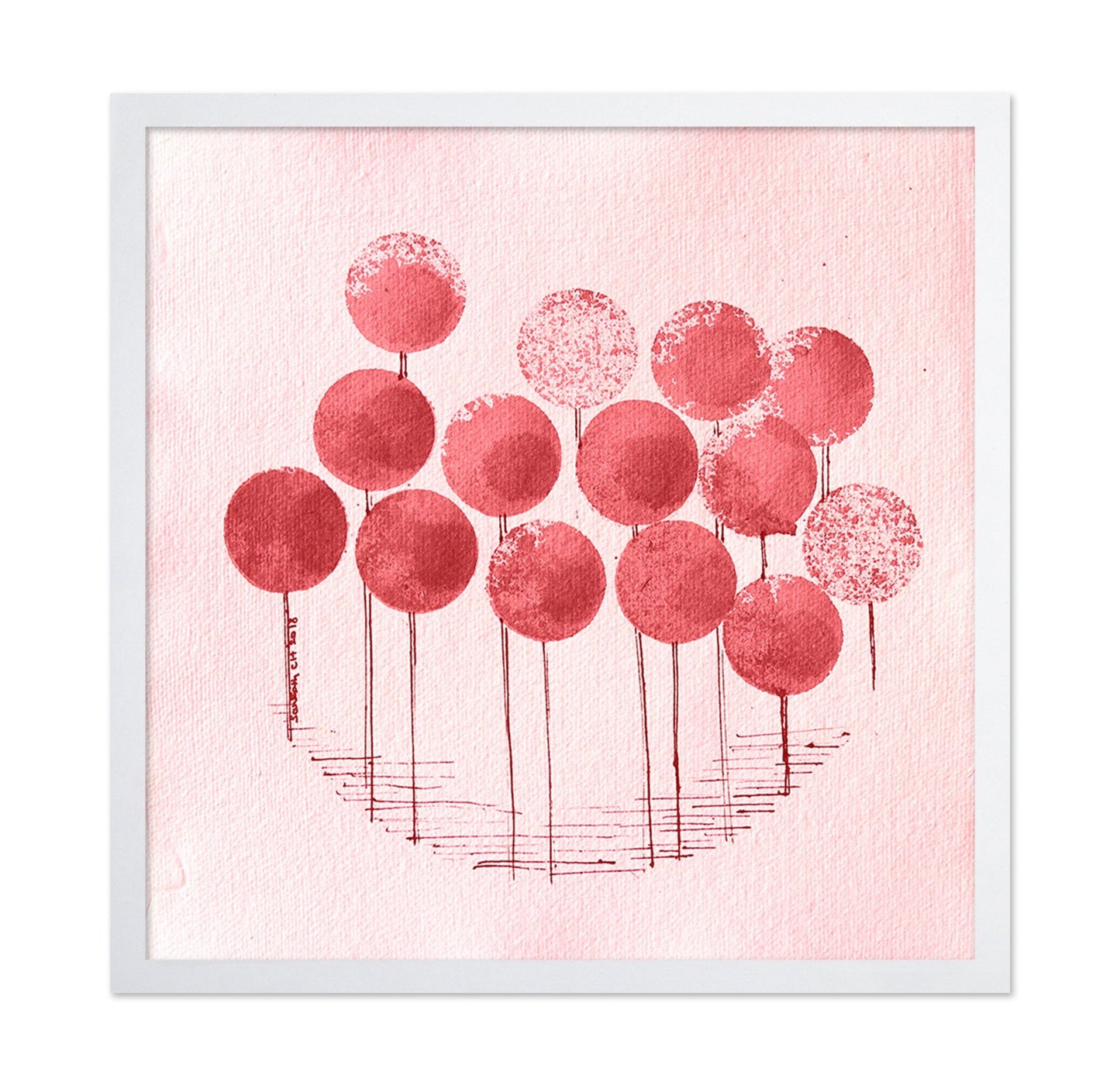 Red Circle Forest