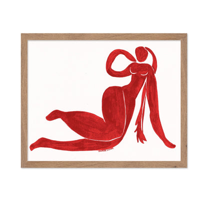 Reclining Red Figure