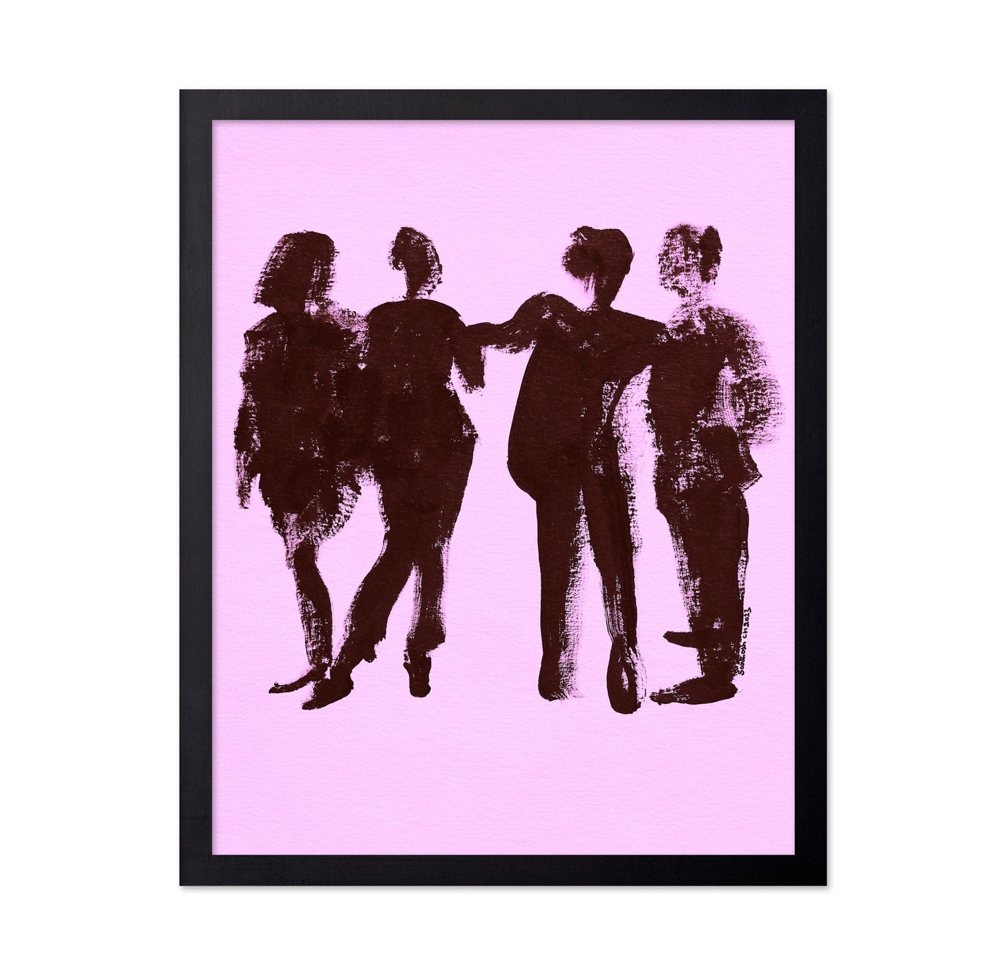 Social Silhouette Gathering