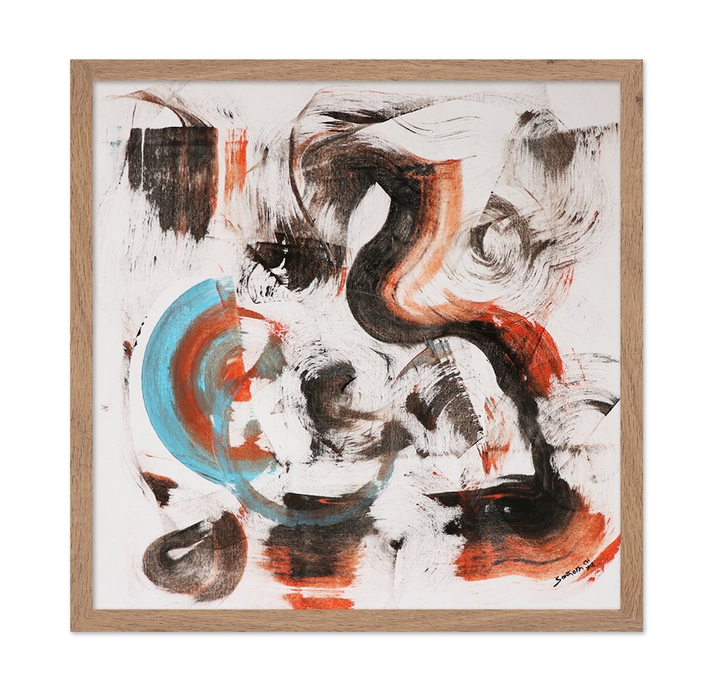 Dynamic Brush Swirls