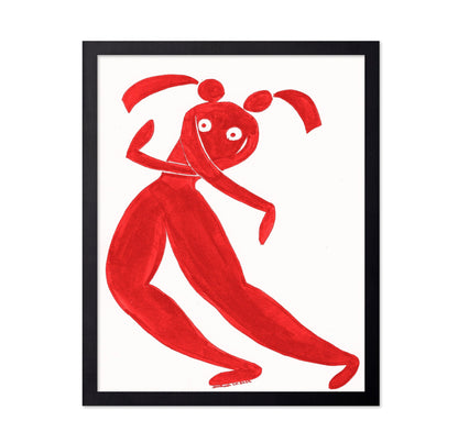 Playful Red Figure No2