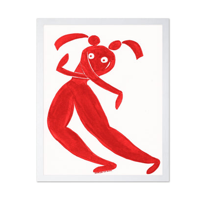Playful Red Figure No2