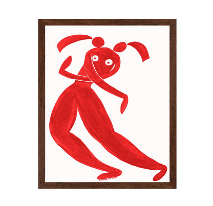 Playful Red Figure No2