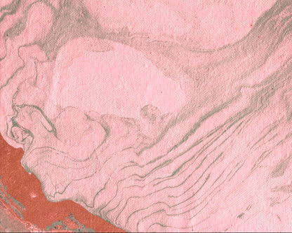 Blush Marble Veins