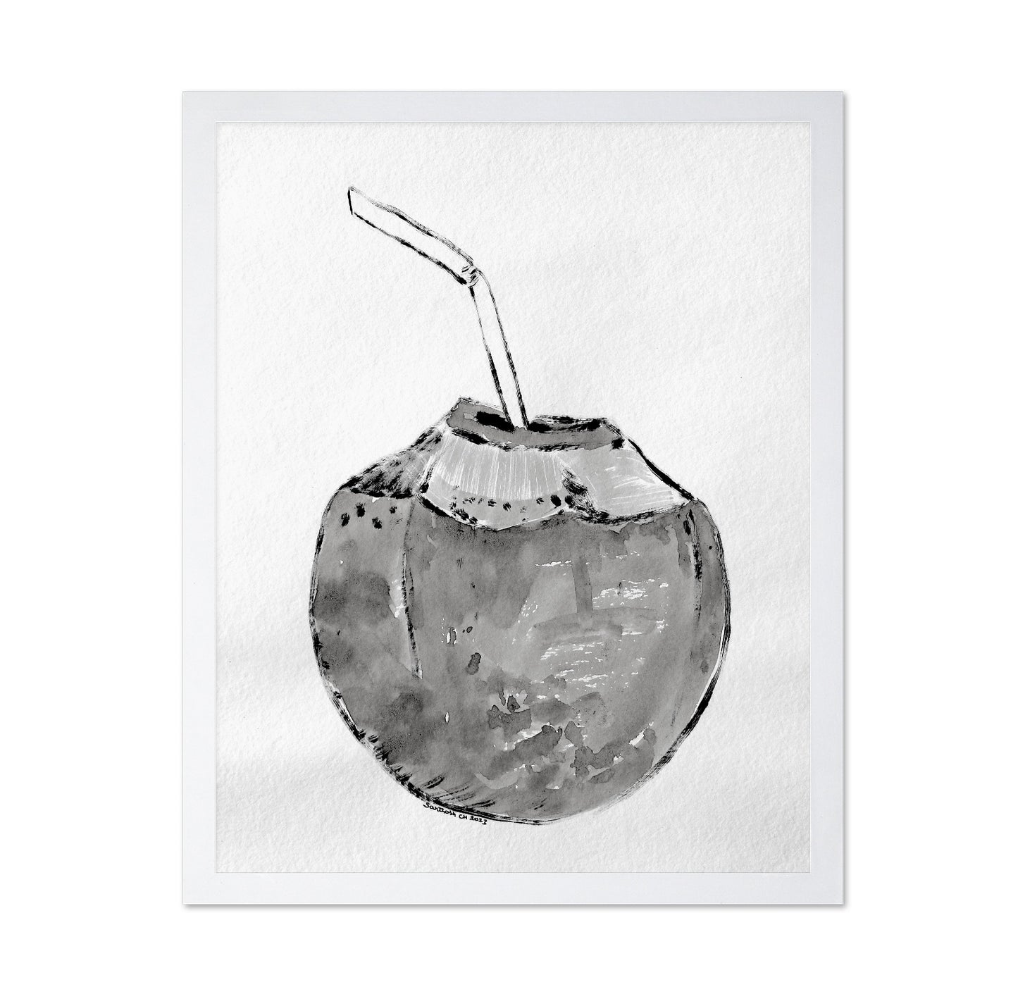 Coconut Drink Sketch