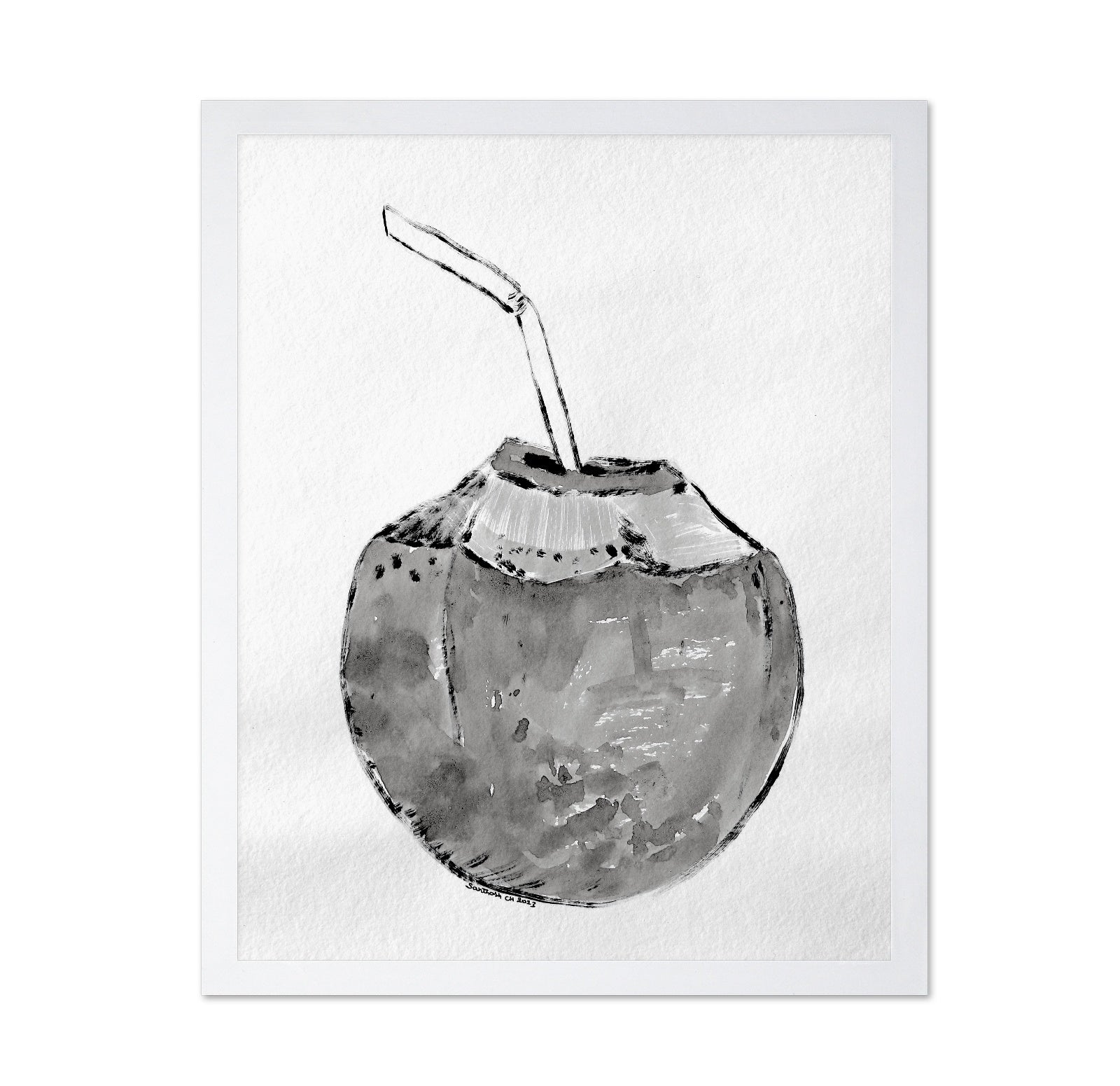 Coconut Drink Sketch