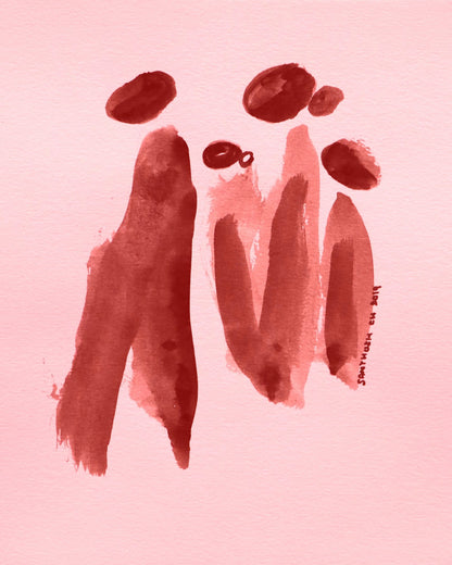 Red Family Figures