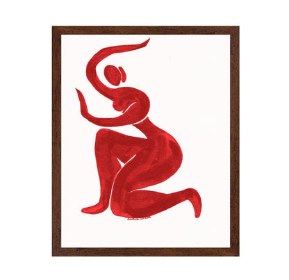 Red Dance Pose
