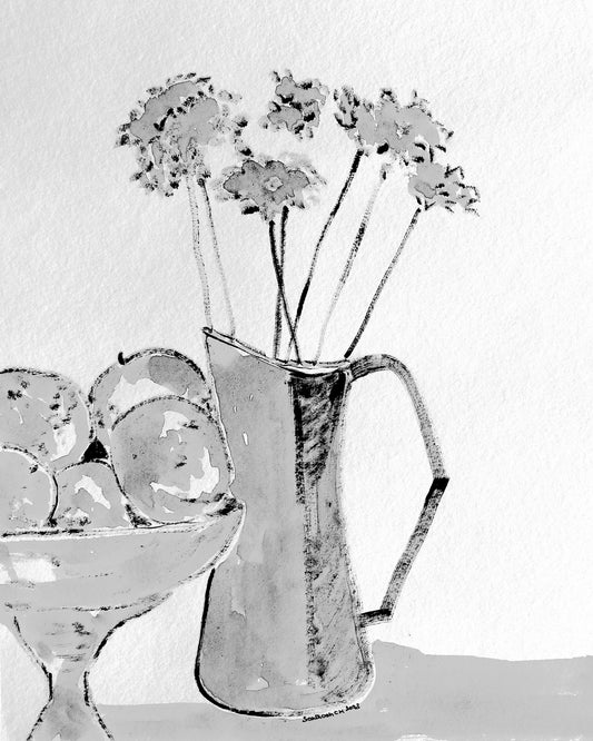 Vase With Fruit