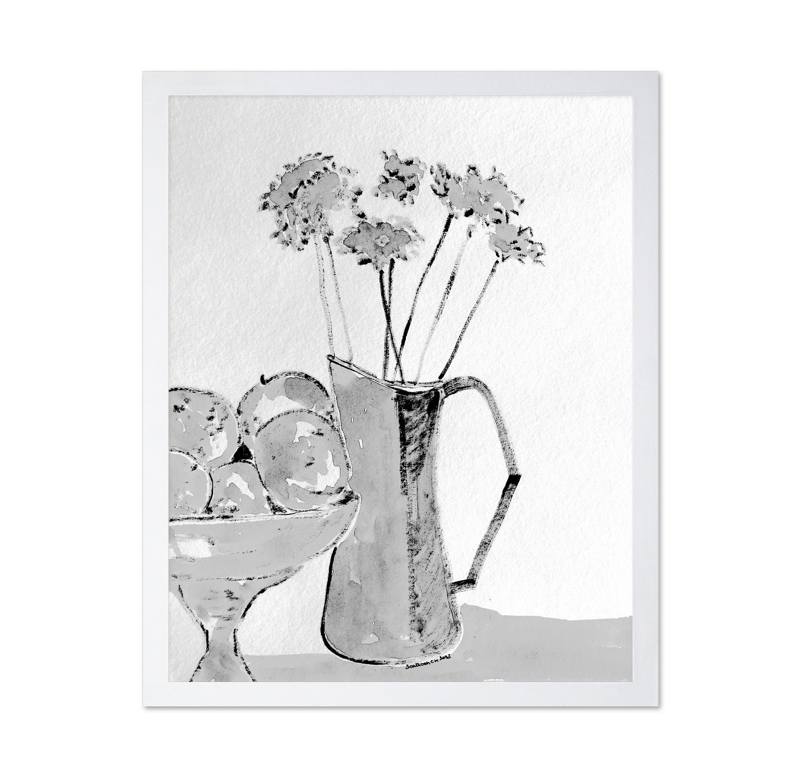 Vase With Fruit