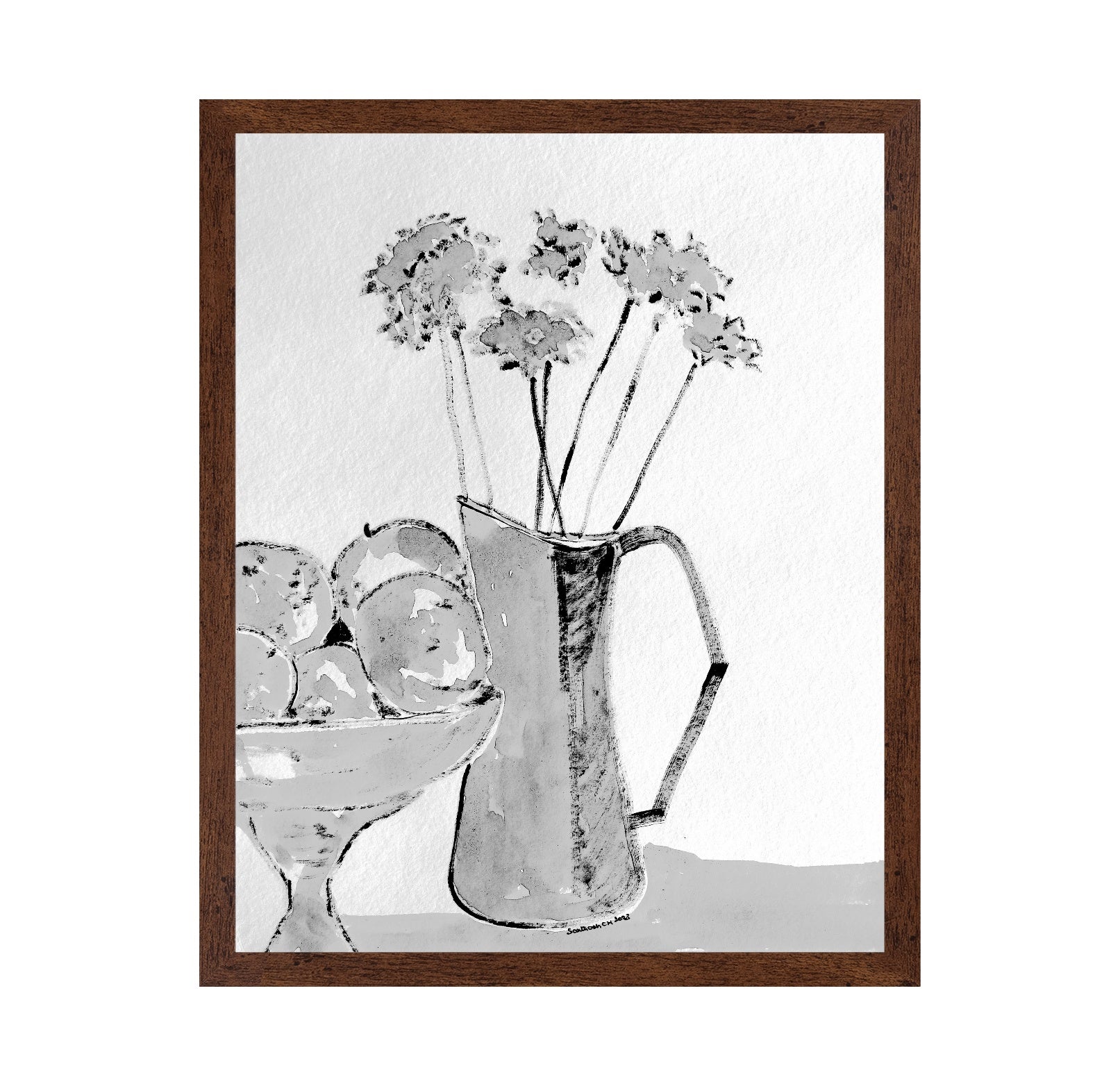 Vase With Fruit