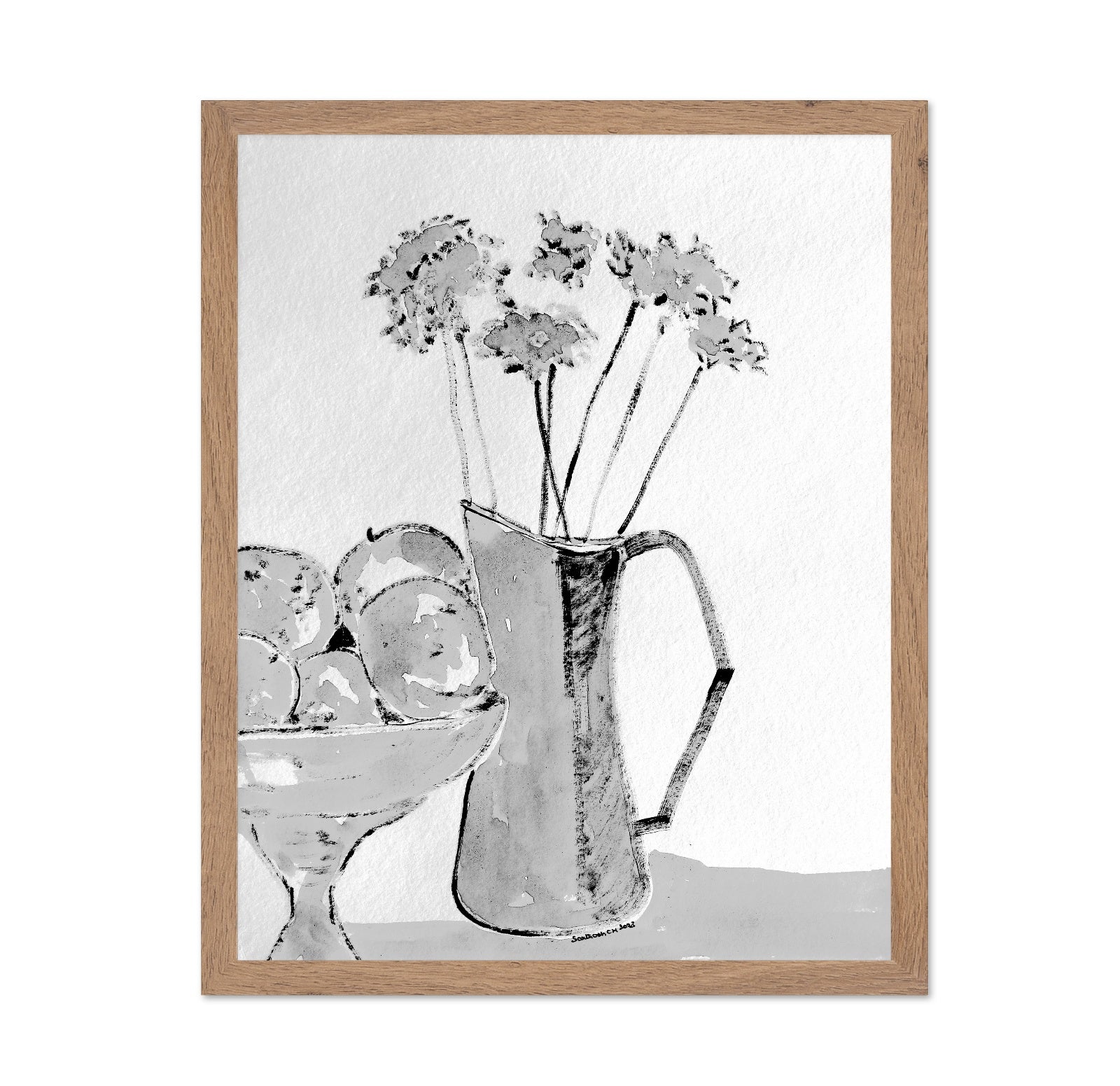 Vase With Fruit