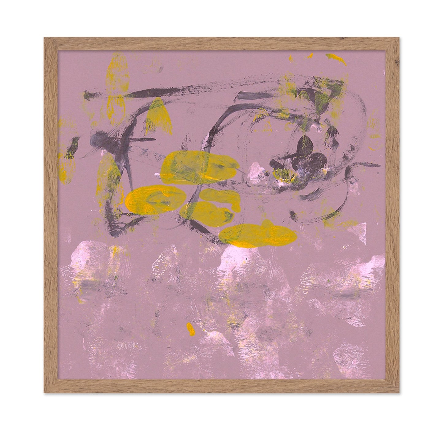 Yellow Pond Abstract