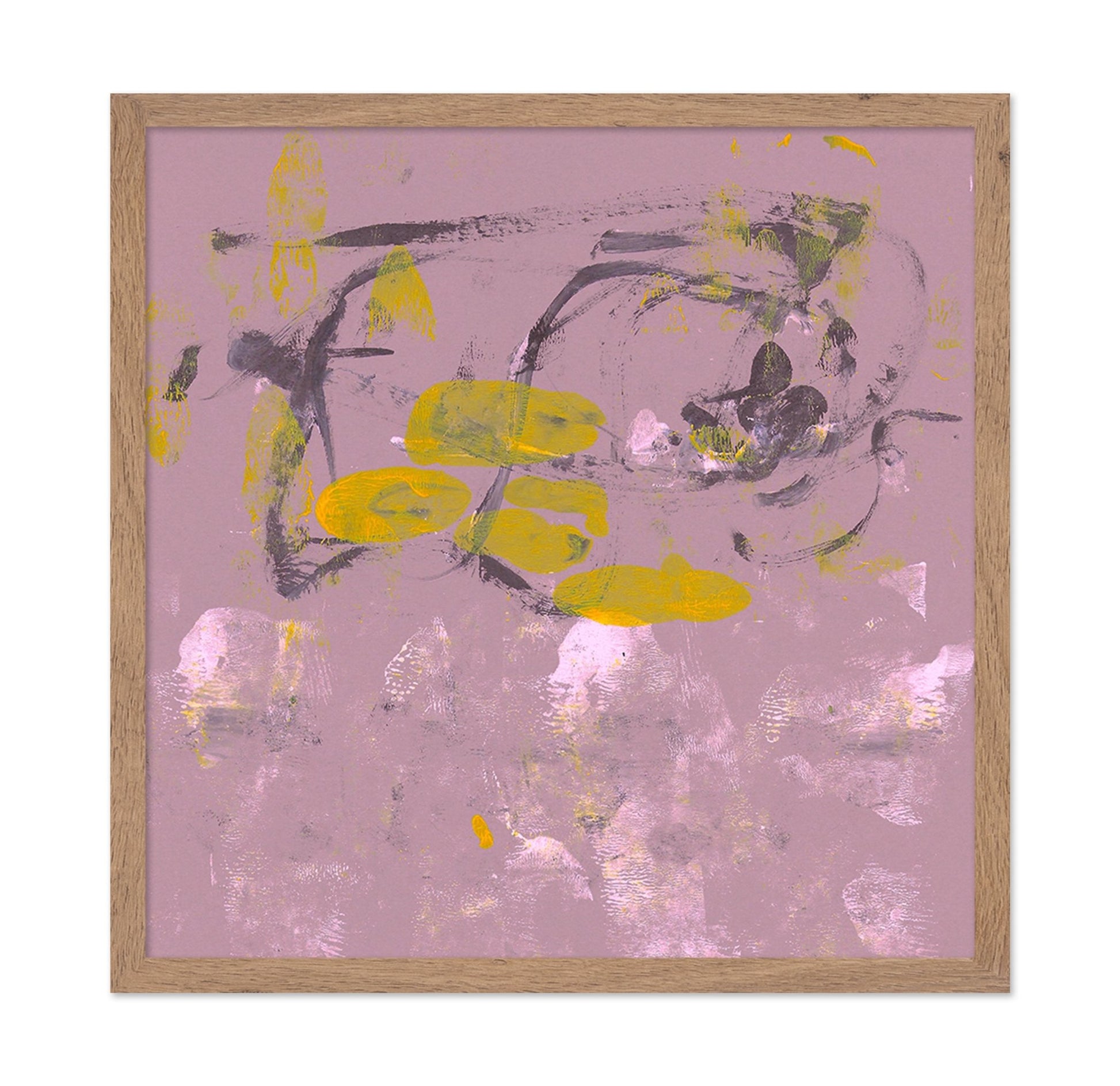 Yellow Pond Abstract