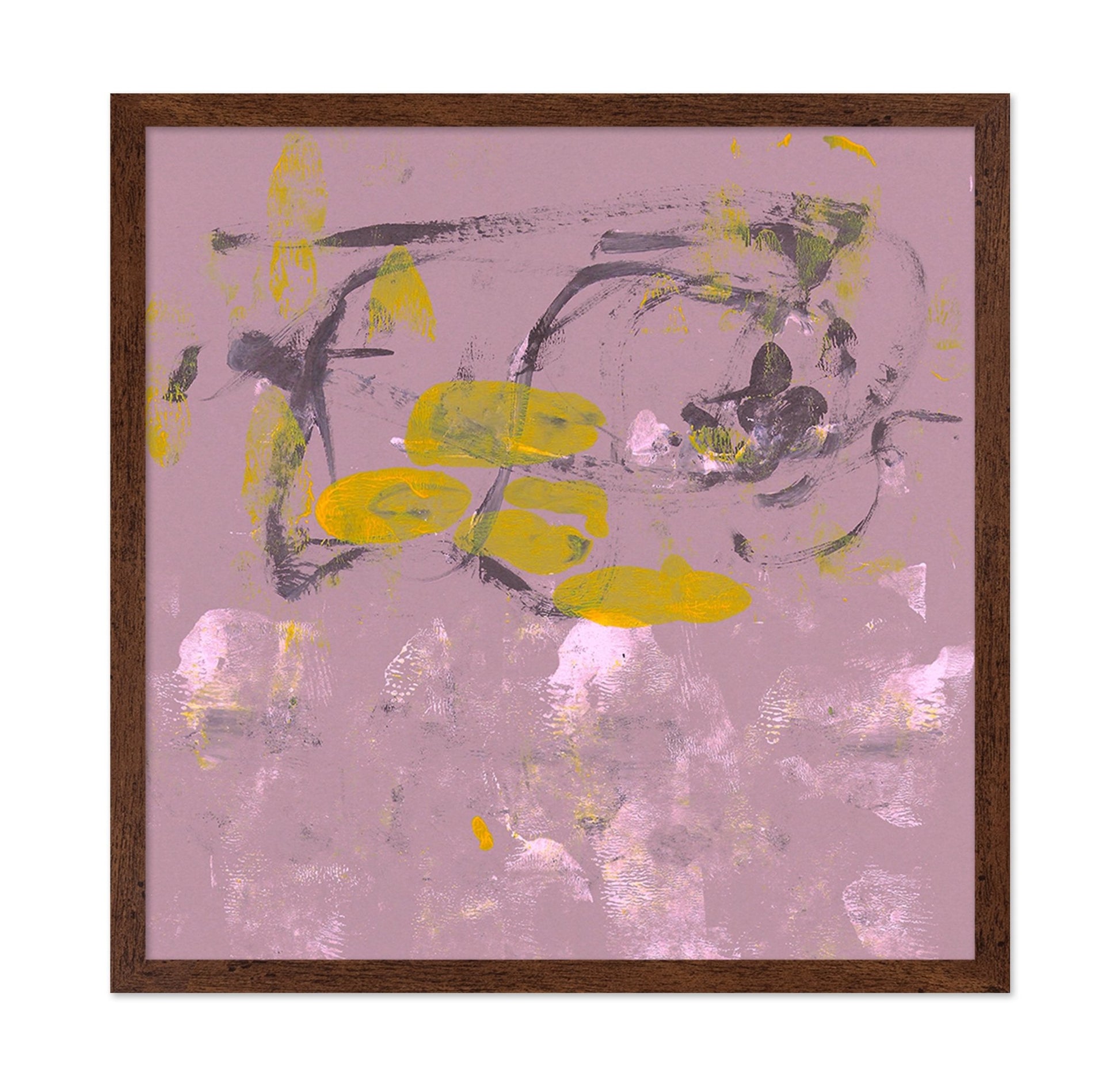 Yellow Pond Abstract