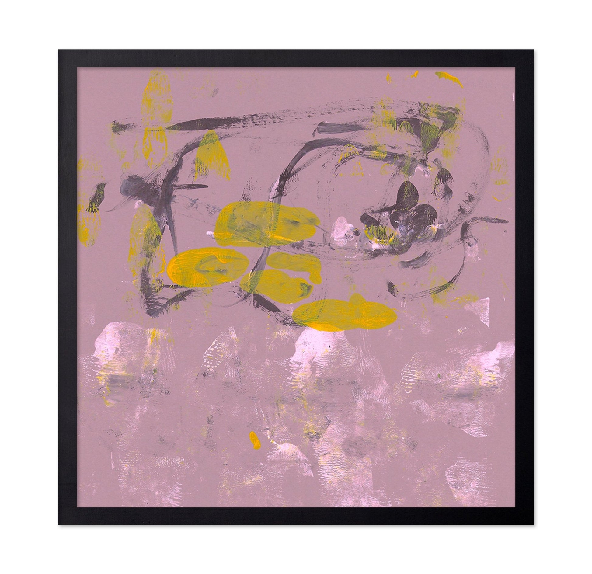 Yellow Pond Abstract