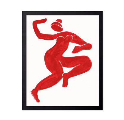 Red Motion Figure