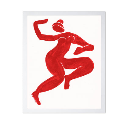Red Motion Figure