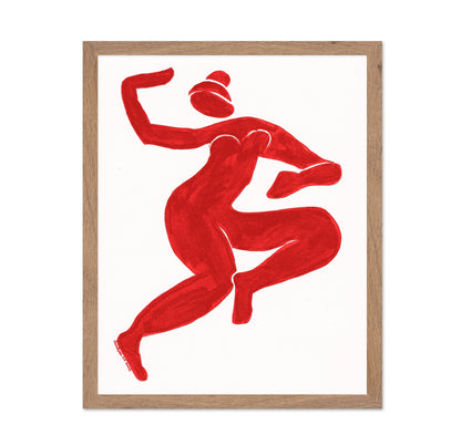 Red Motion Figure