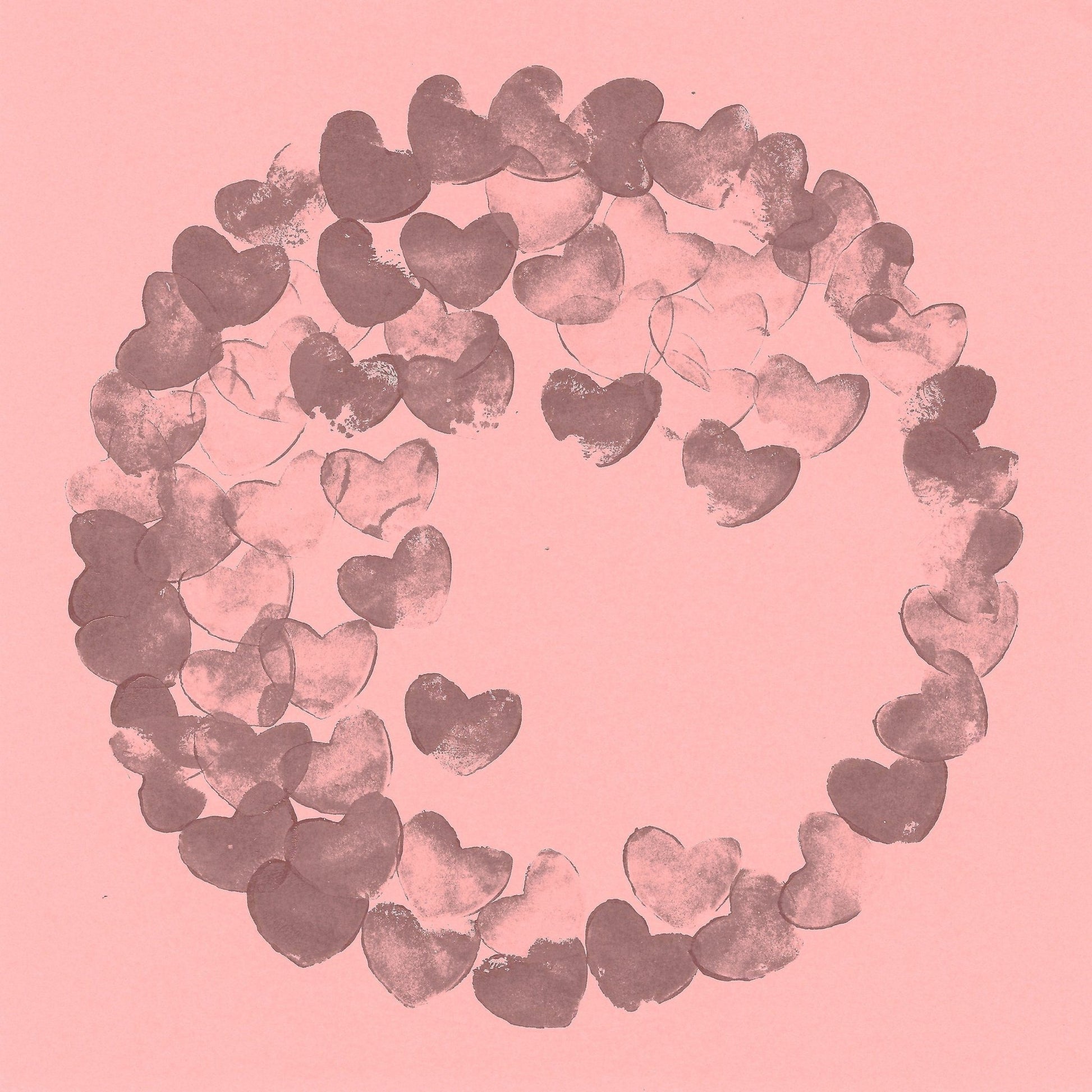 Heart Circle Pattern