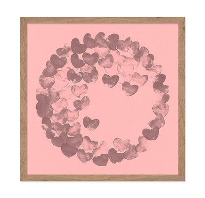 Heart Circle Pattern