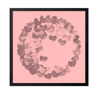 Heart Circle Pattern