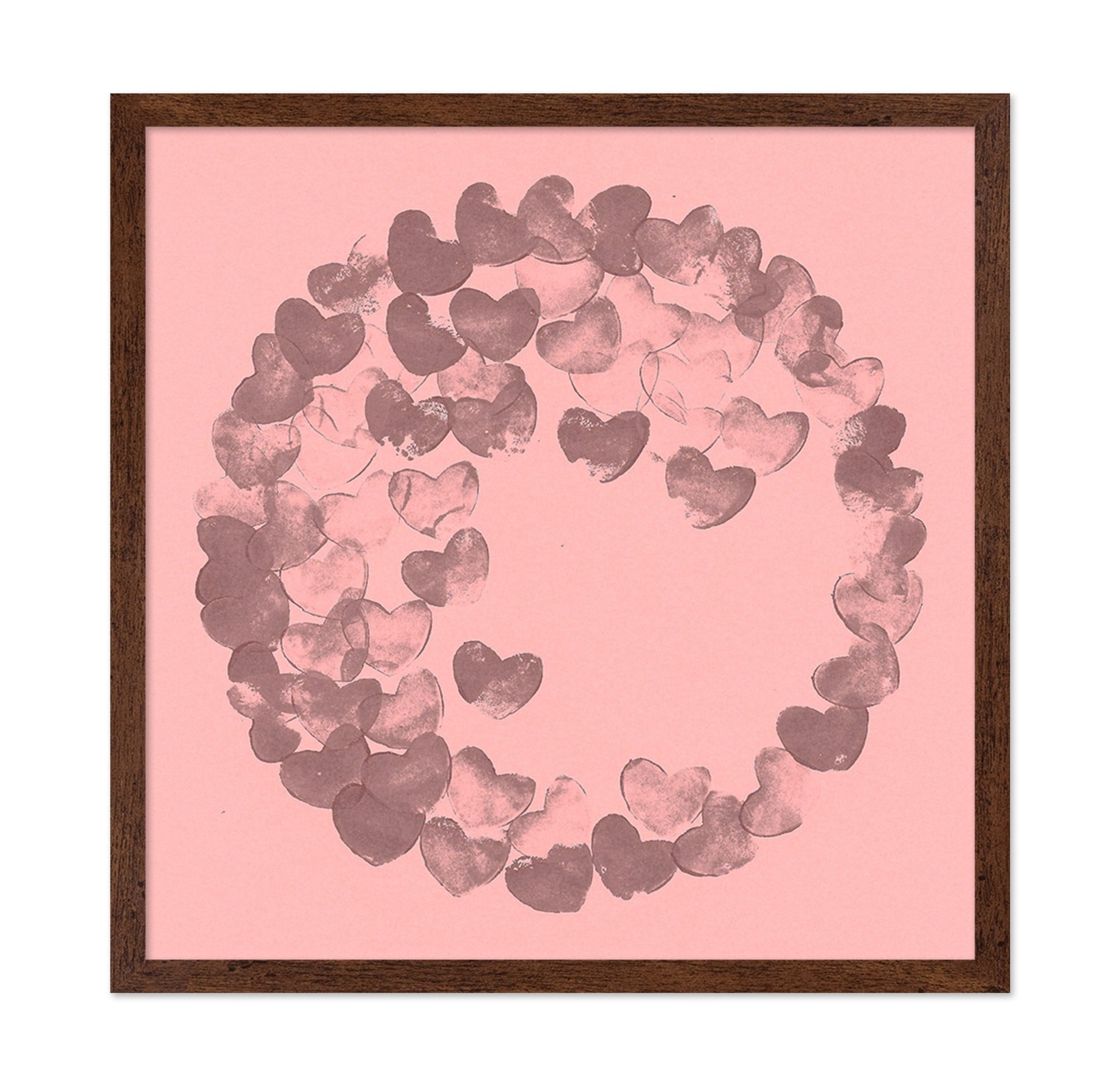 Heart Circle Pattern