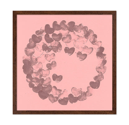 Heart Circle Pattern