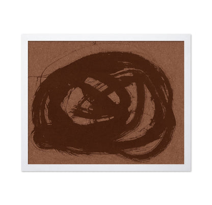 Brown Brush Circle
