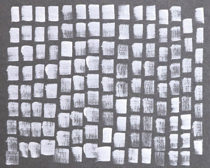 White Grid Abstract