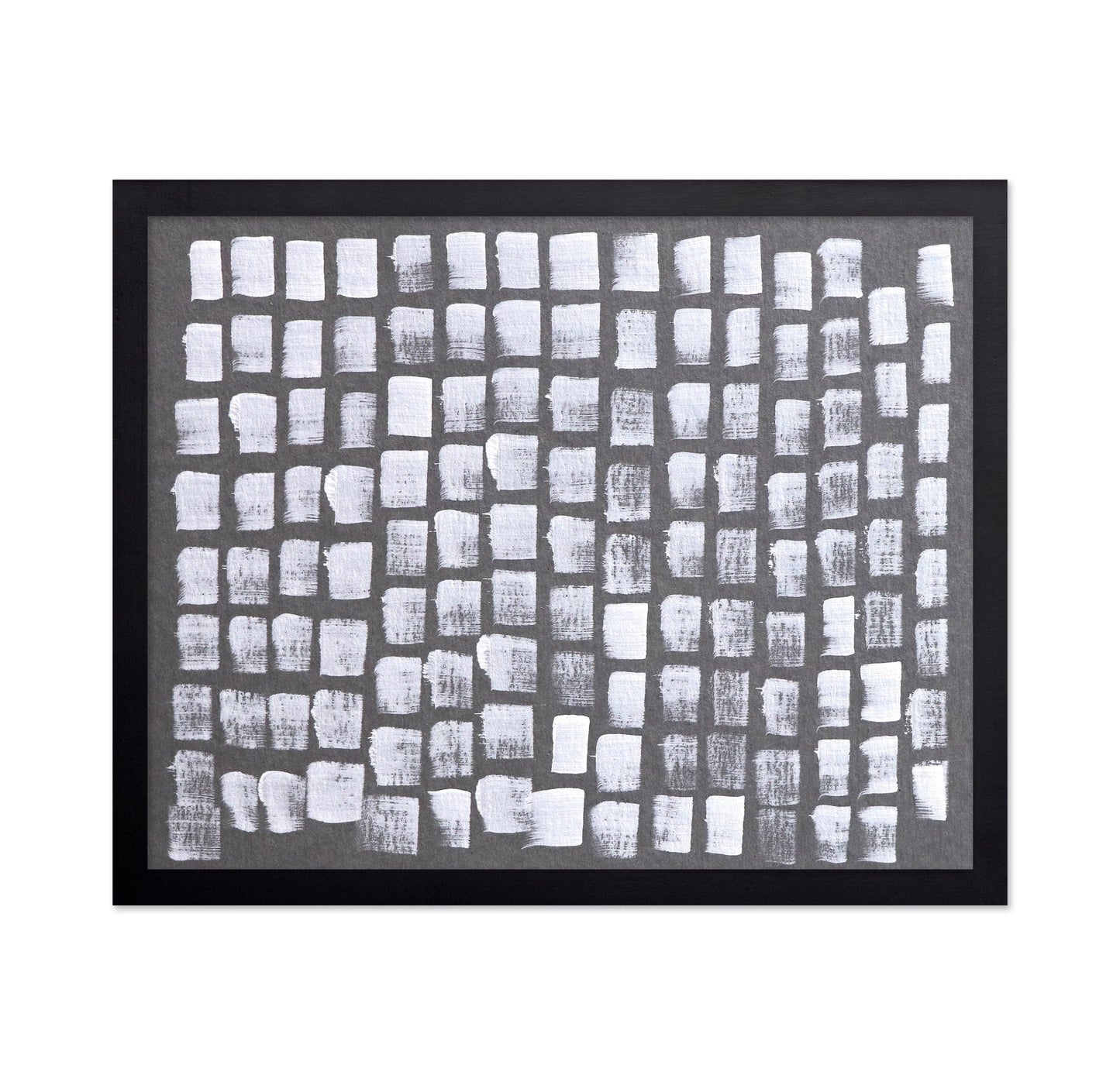 White Grid Abstract
