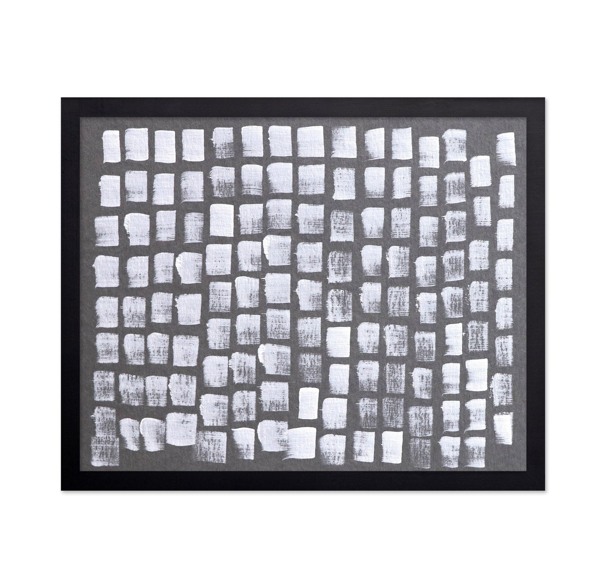 White Grid Abstract