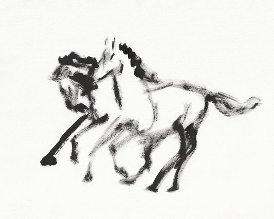 Running Horse Sketch