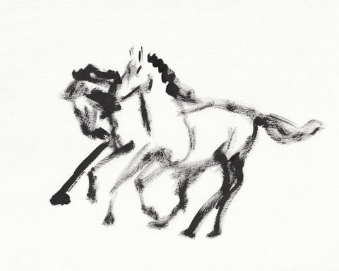 Running Horse Sketch