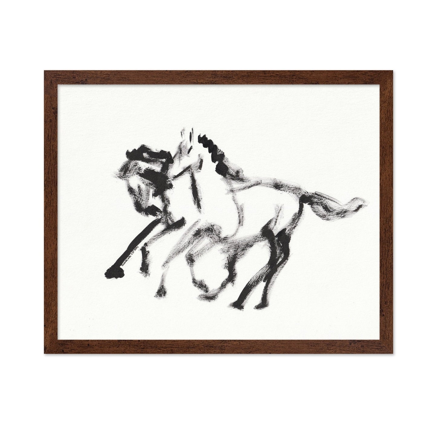 Running Horse Sketch