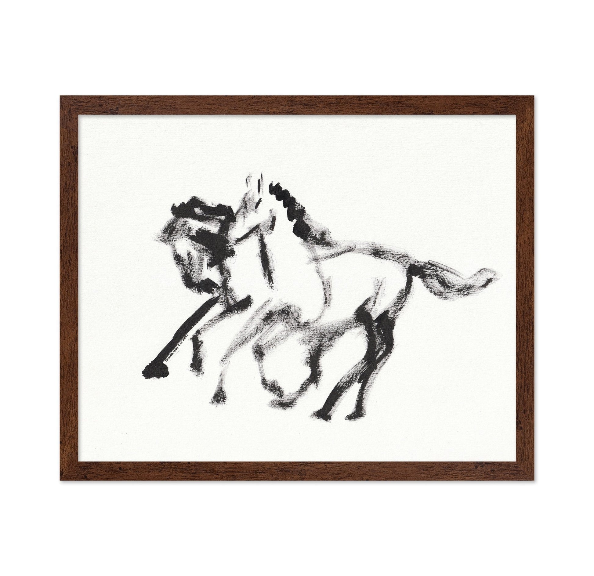 Running Horse Sketch