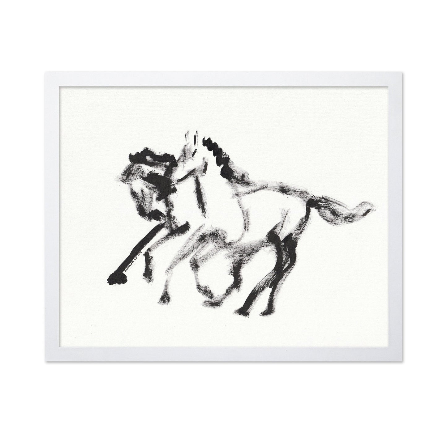 Running Horse Sketch