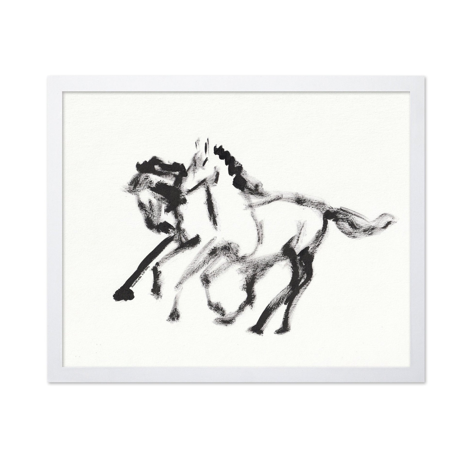 Running Horse Sketch