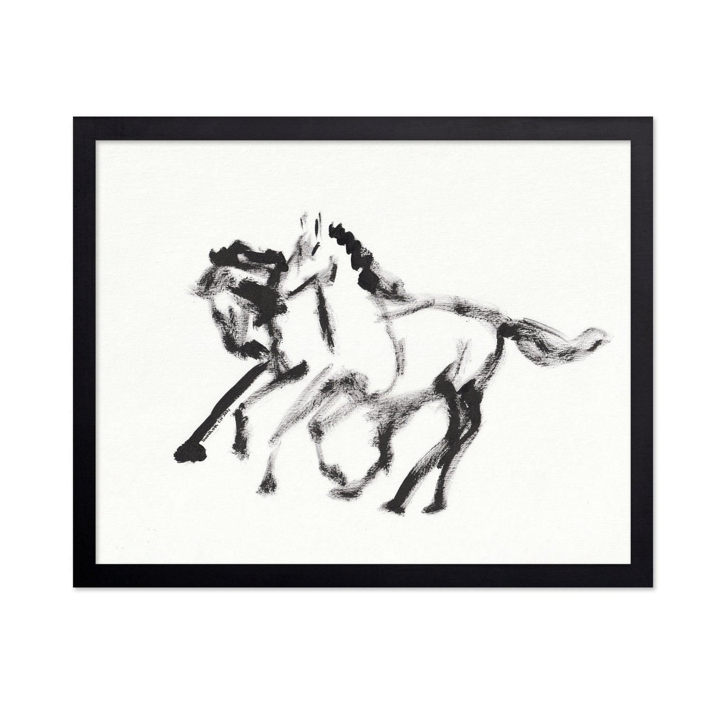 Running Horse Sketch