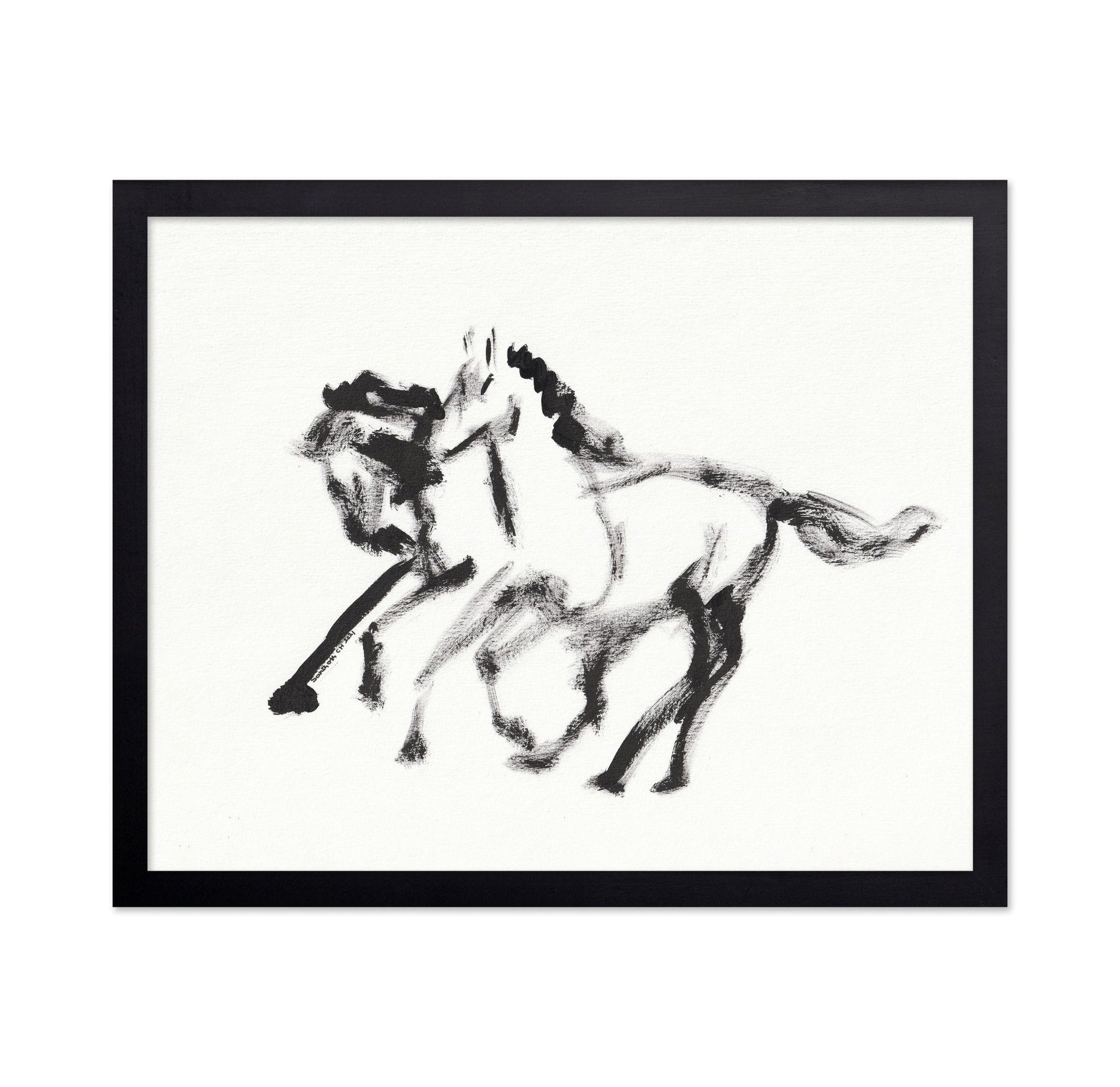 Running Horse Sketch