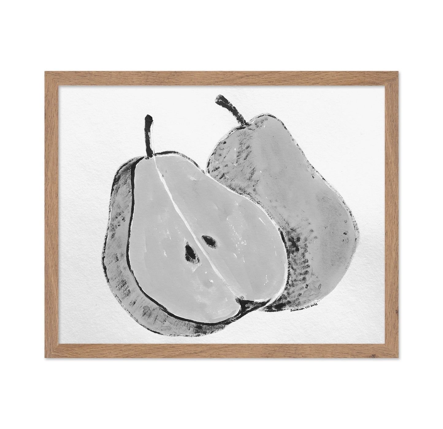 Pear Duo Sketch