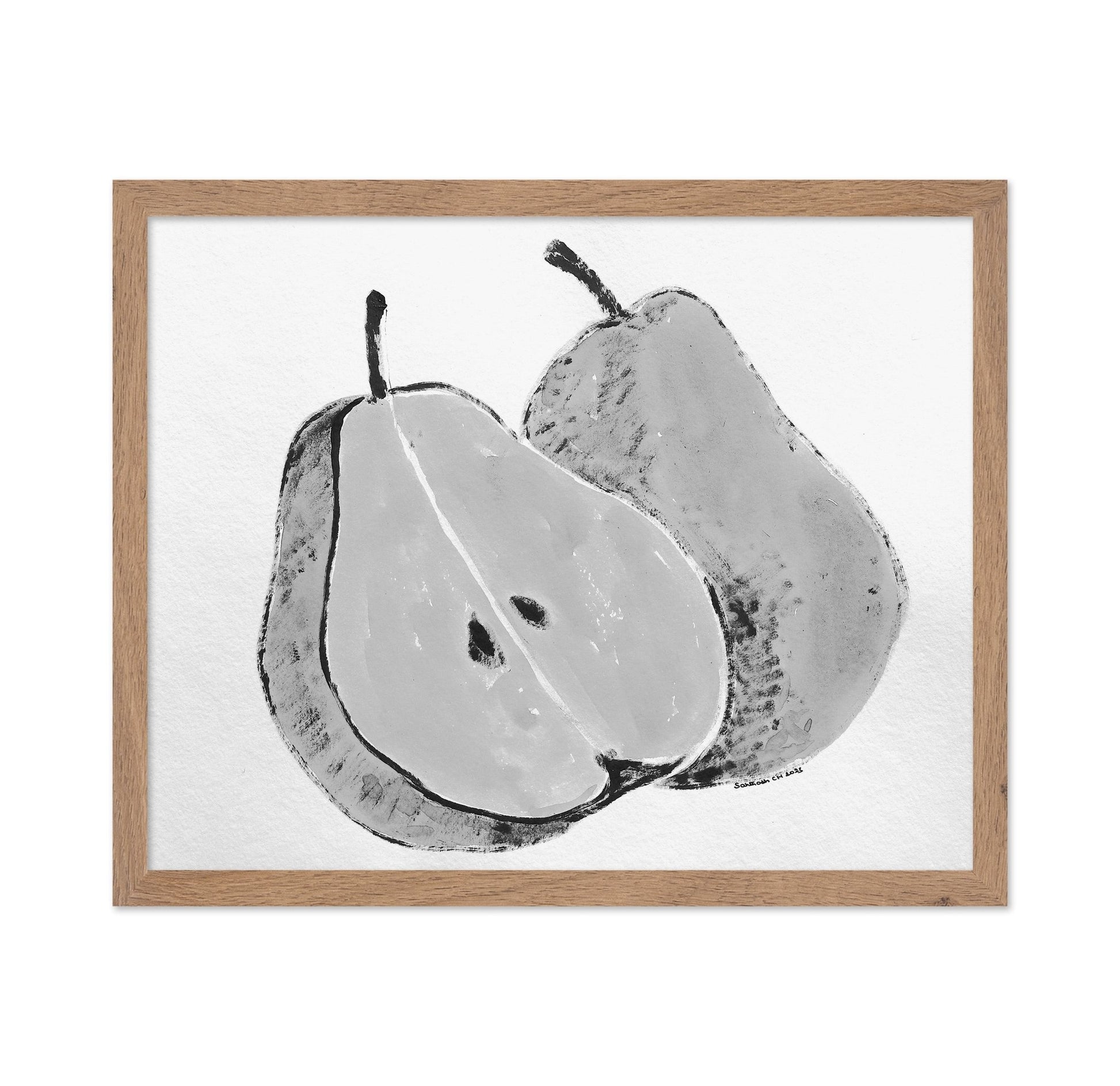 Pear Duo Sketch