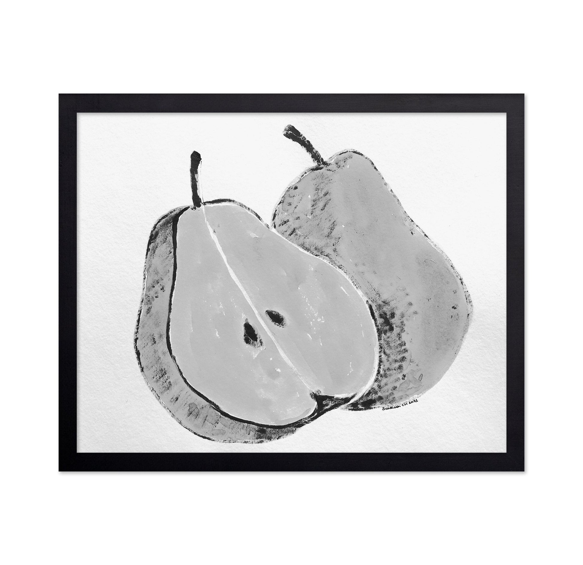 Pear Duo Sketch