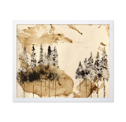 Sepia Forest Wash