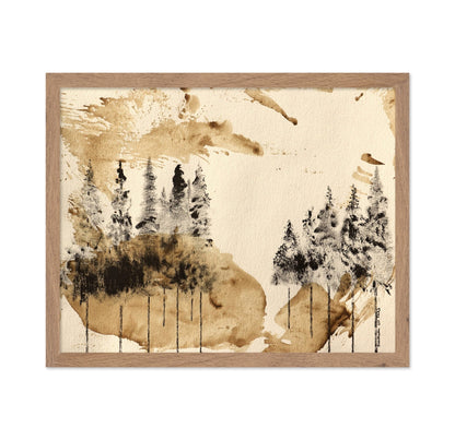 Sepia Forest Wash