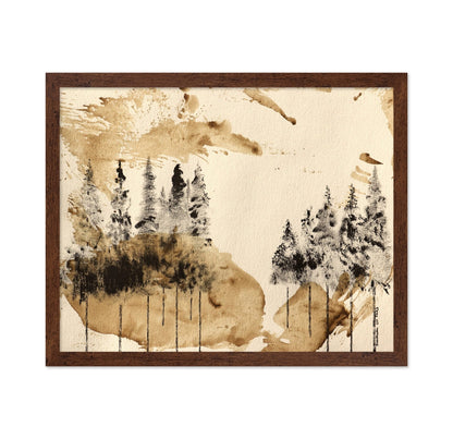 Sepia Forest Wash