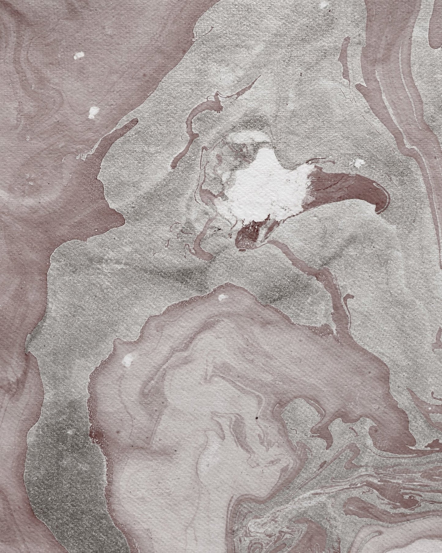 Soft Taupe Marble Flow