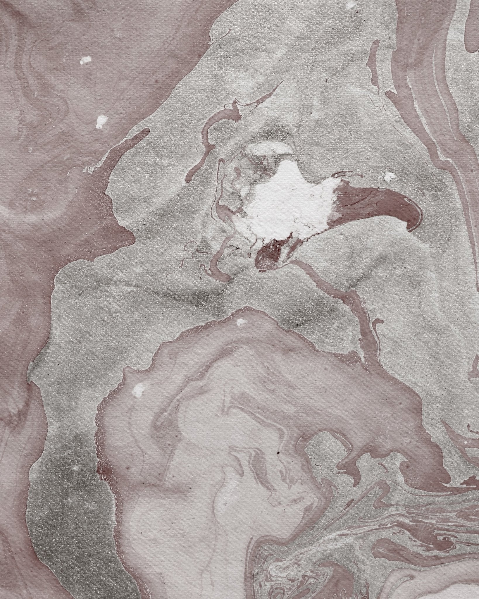 Soft Taupe Marble Flow